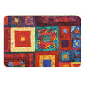 Vintage Design, Multi-culture  Non-Slip Bath Mat