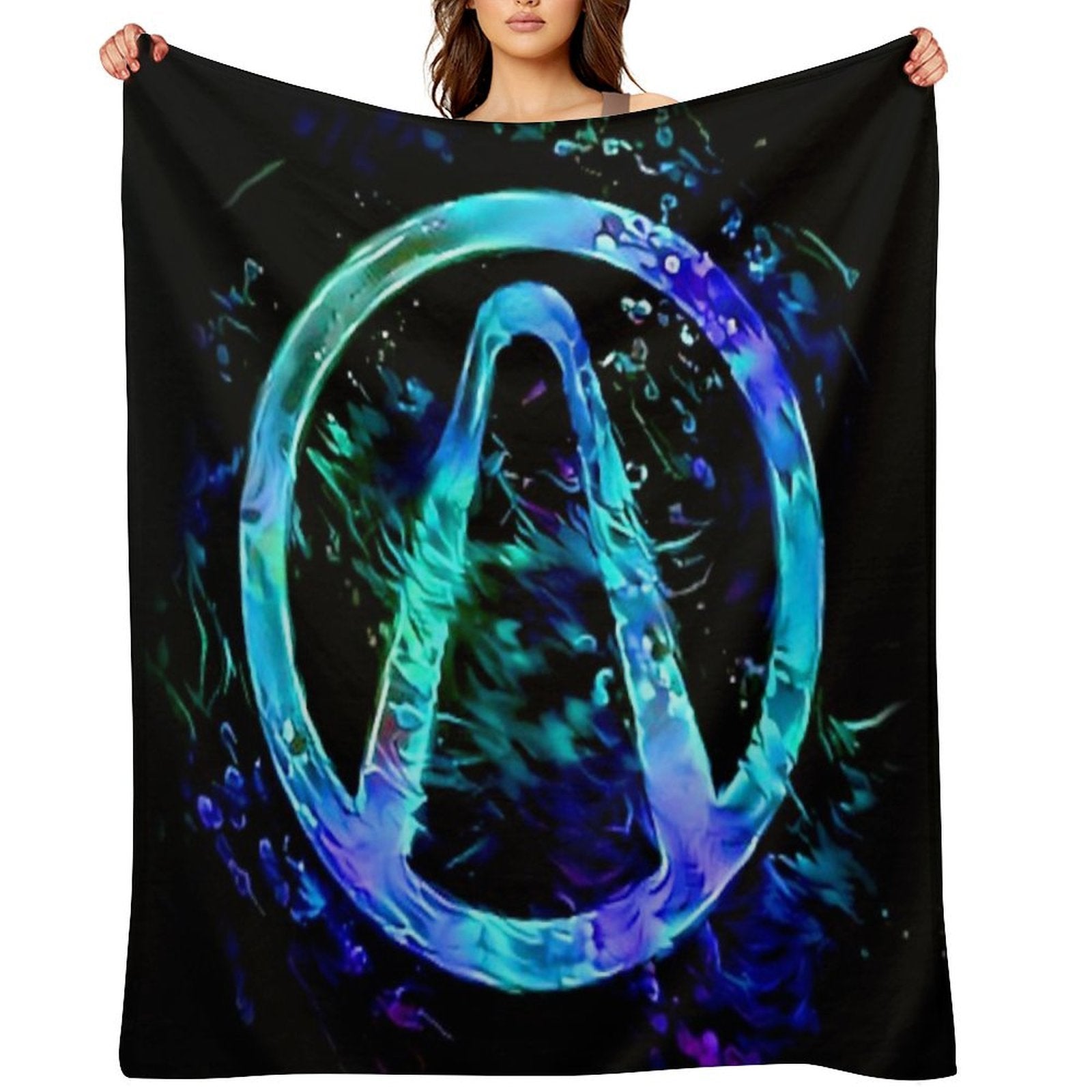 Black Light Vault Hunter Comfort Throw Blanket