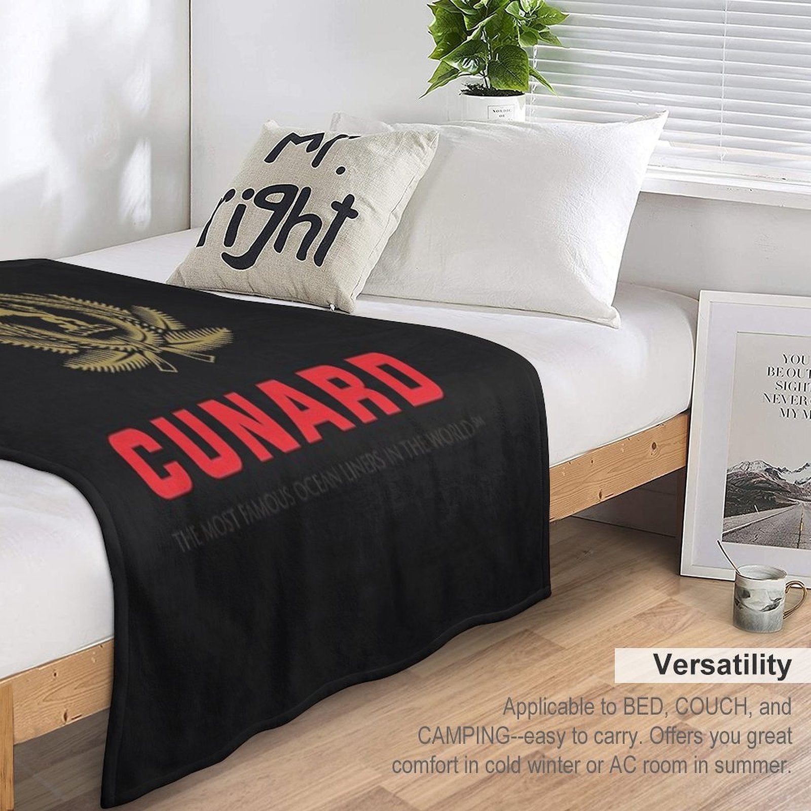 Luxury Cruises-Cunard Durable Throw Blanket