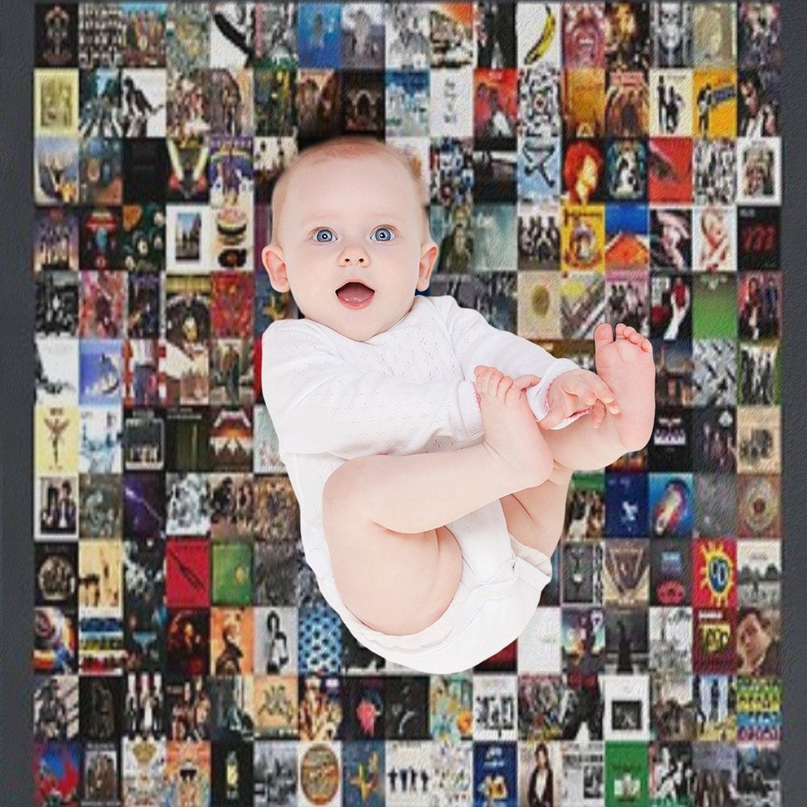 Greatest Rock Albums of All Time Tapestry Premium Throw Blanket
