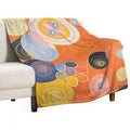 Hilma Af Klint The Ten Largest, No.3, Youth, Group IV Premium Throw Blanket