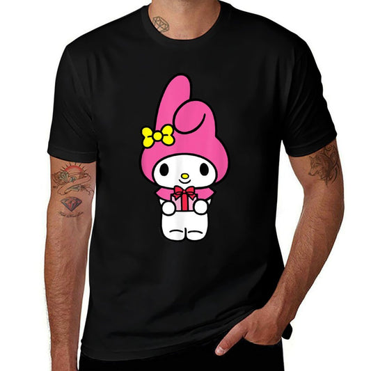 My Melody Front And Back  Trendy Pattern T-Shirt