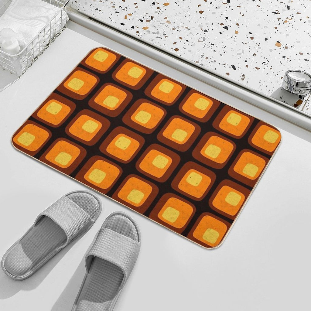 60s Retro Mod  Multi-Purpose Bath Mat
