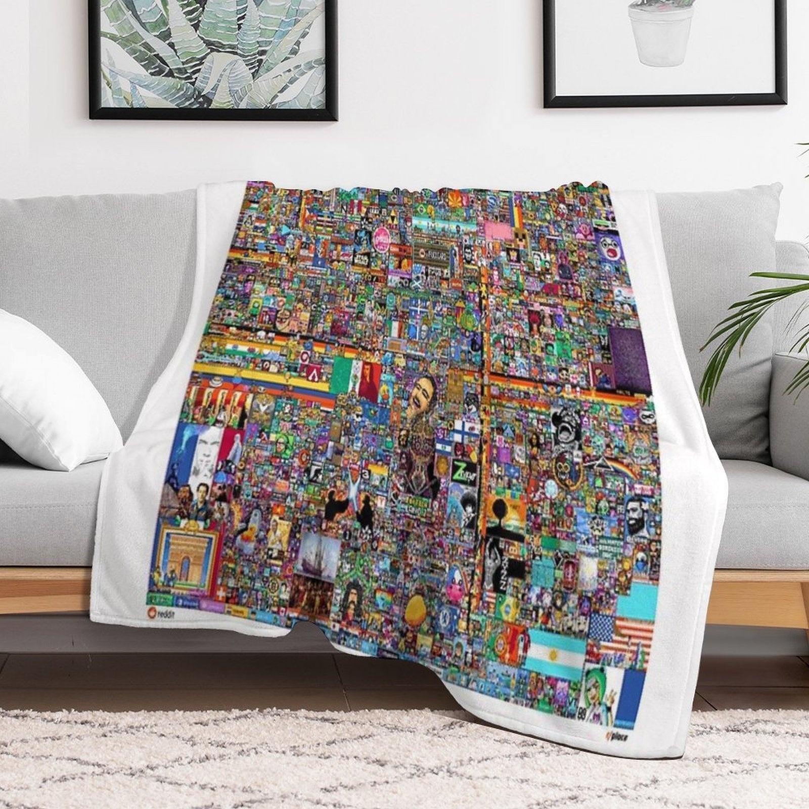 Rsquare 2022 Velvety-soft Throw Blanket
