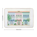 Peranakan Shophouses in Singapore  Multi-Purpose Bath Mat