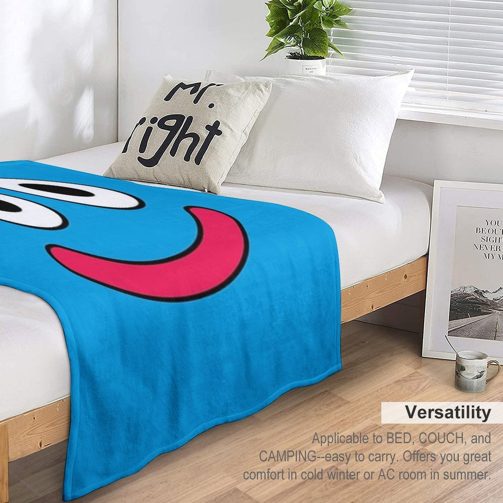 Dragon Quest Slime Velvety-soft Throw Blanket