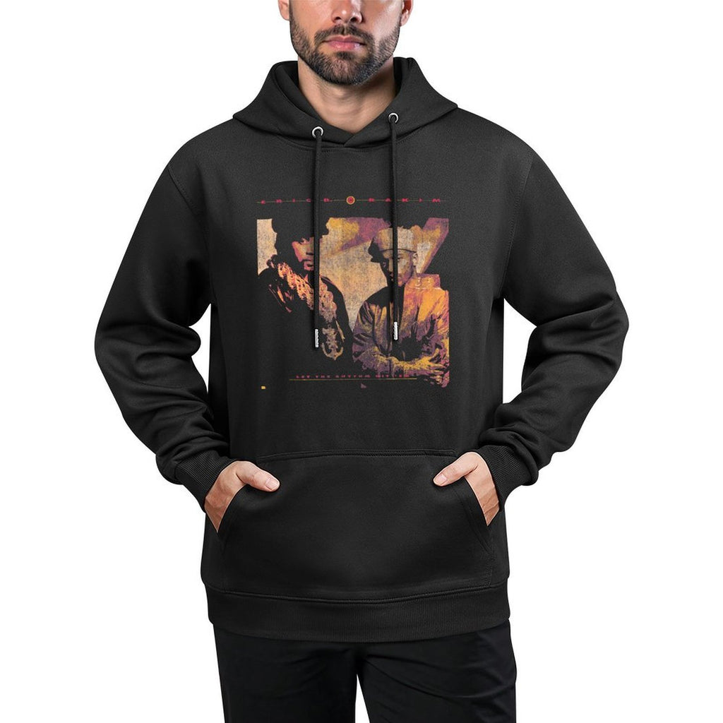 Eric B  Rakim – Let The Rhythm Portrait Shape Retention Hoodie