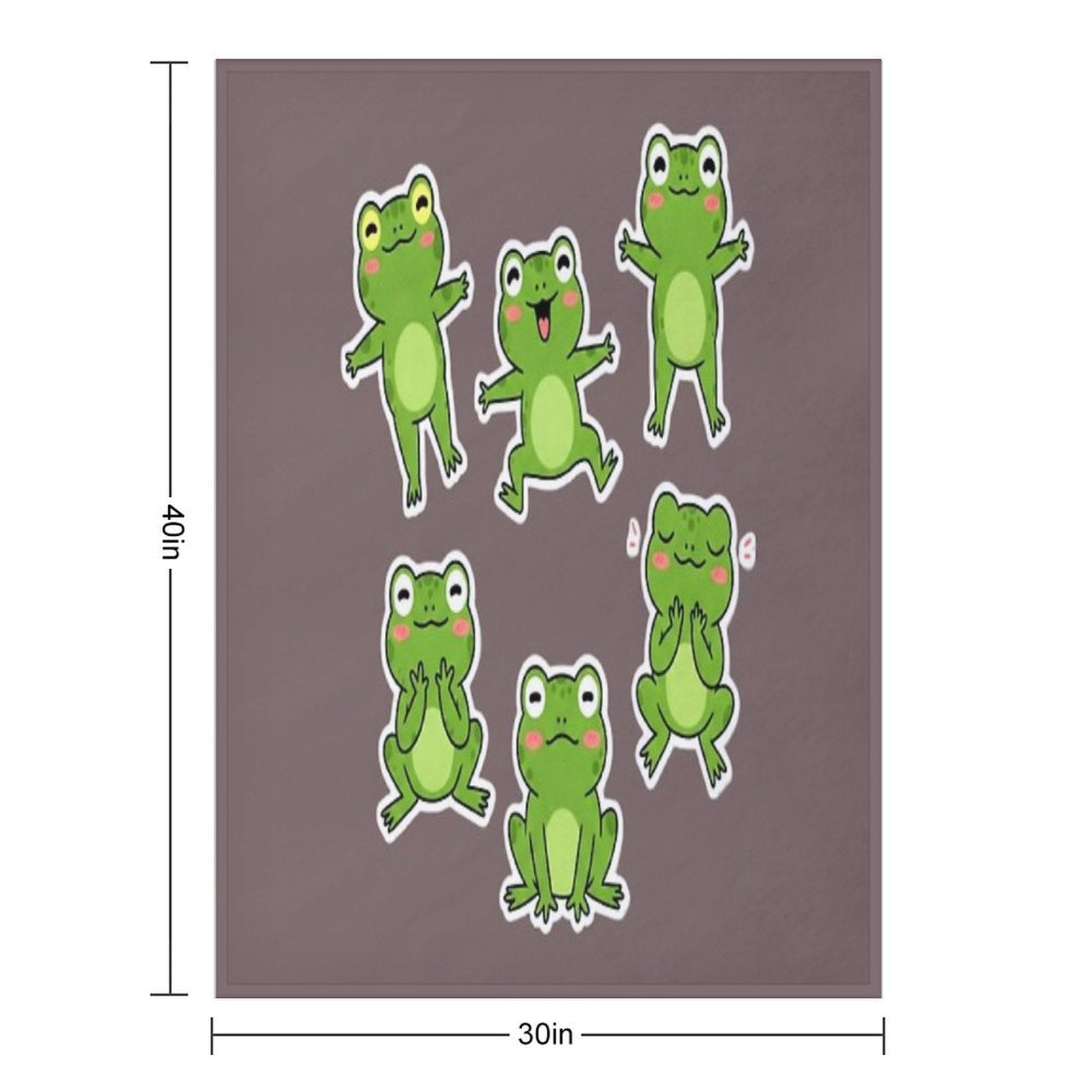 Dancing Frog Frog, Frogs, Dancing, Dance, Dancer, Music, Meme, Musician, Band, Rock, Metal, Vintage, Retro Travel-friendly Throw Blanket