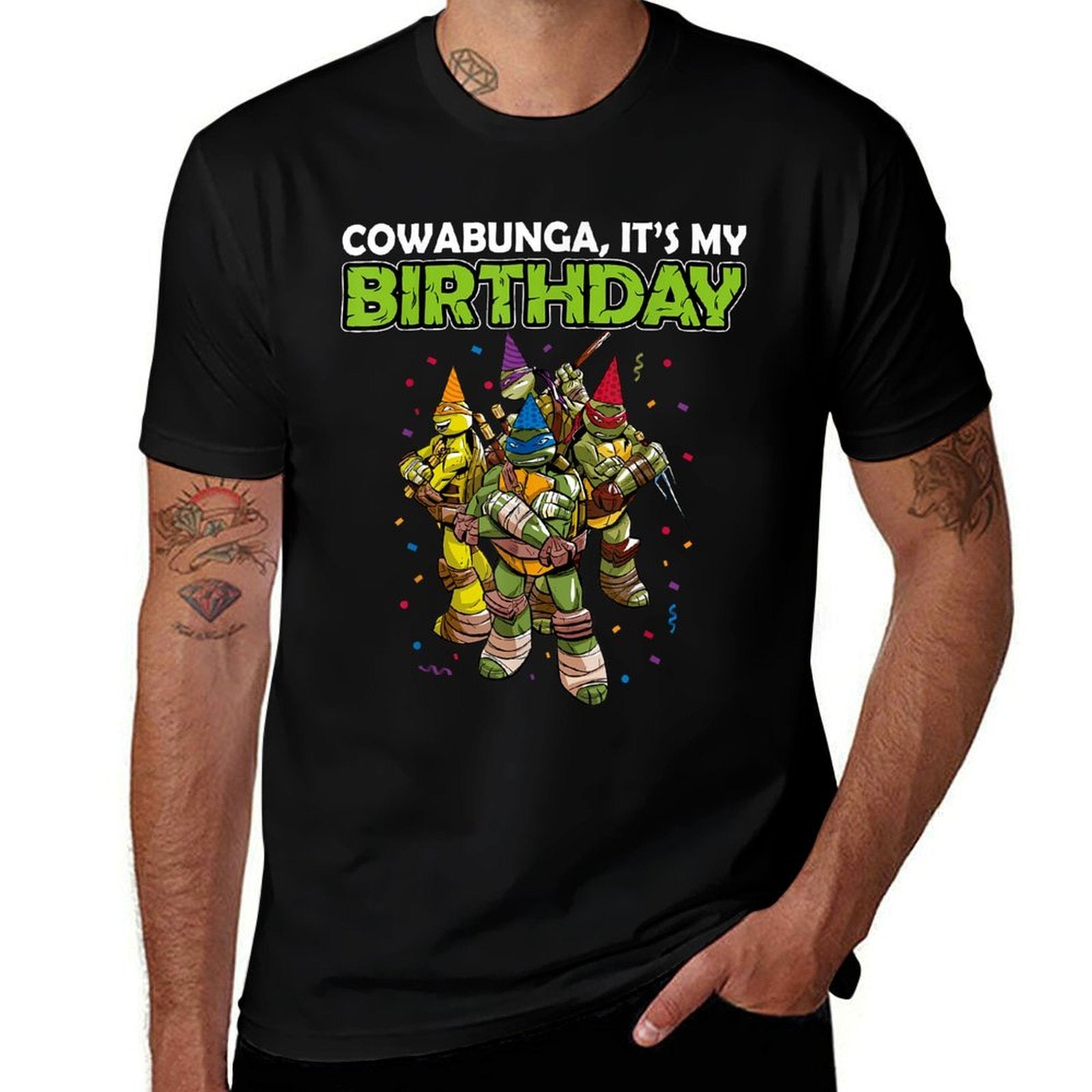 Mademark Xnage Mutant Ninja Turtles - Cowabunga It's My Birthday  Classic T-Shirt