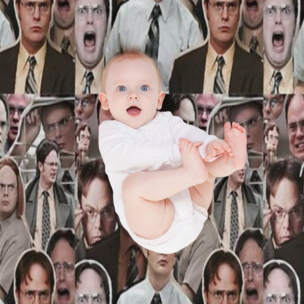 Dwight Schrute - The Office Plush Throw Blanket
