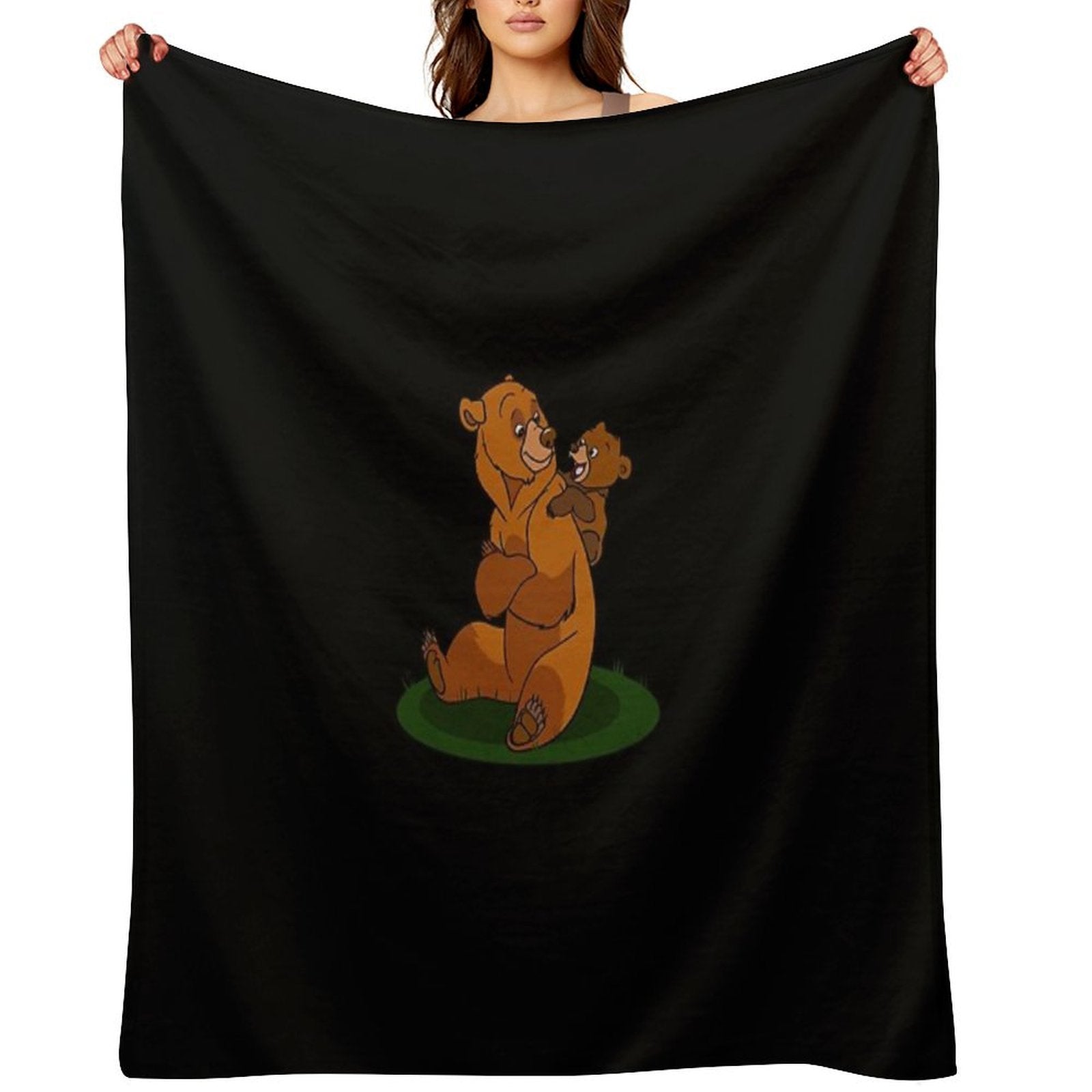 Brother Bear Wrinkle-free Throw Blanket
