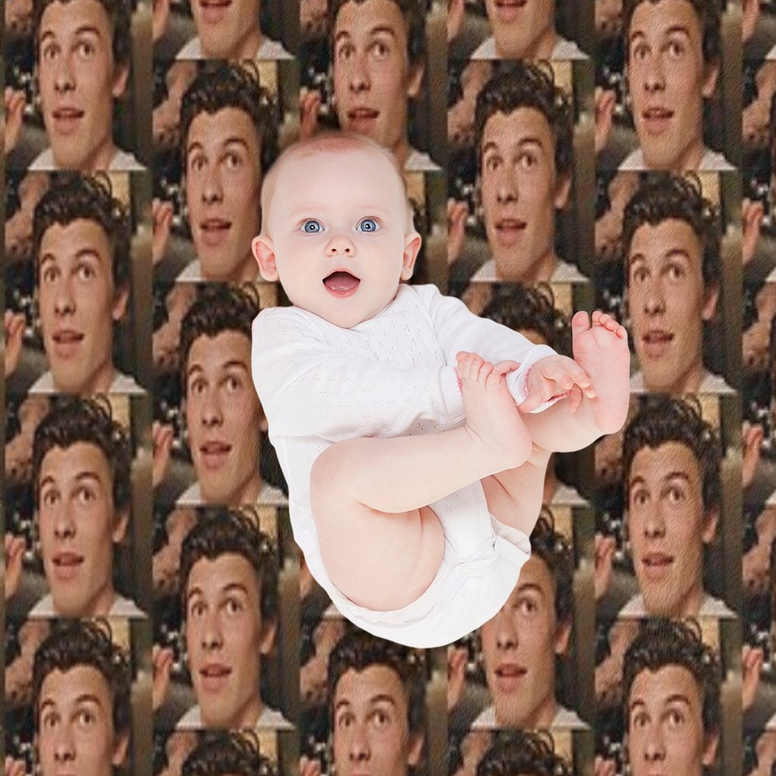 Baby Angel Shawn Mendes Anti-pilling Throw Blanket