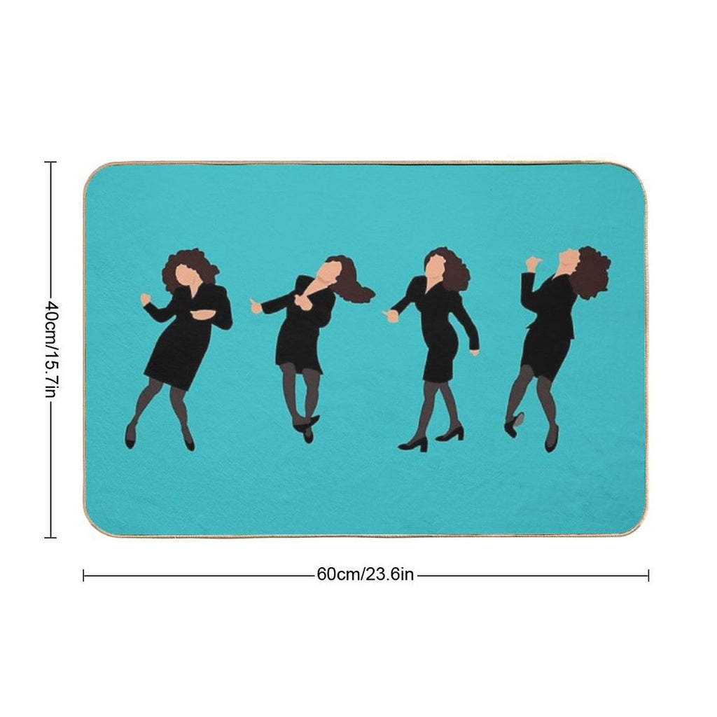 Little Kicks Durable Bath Mat