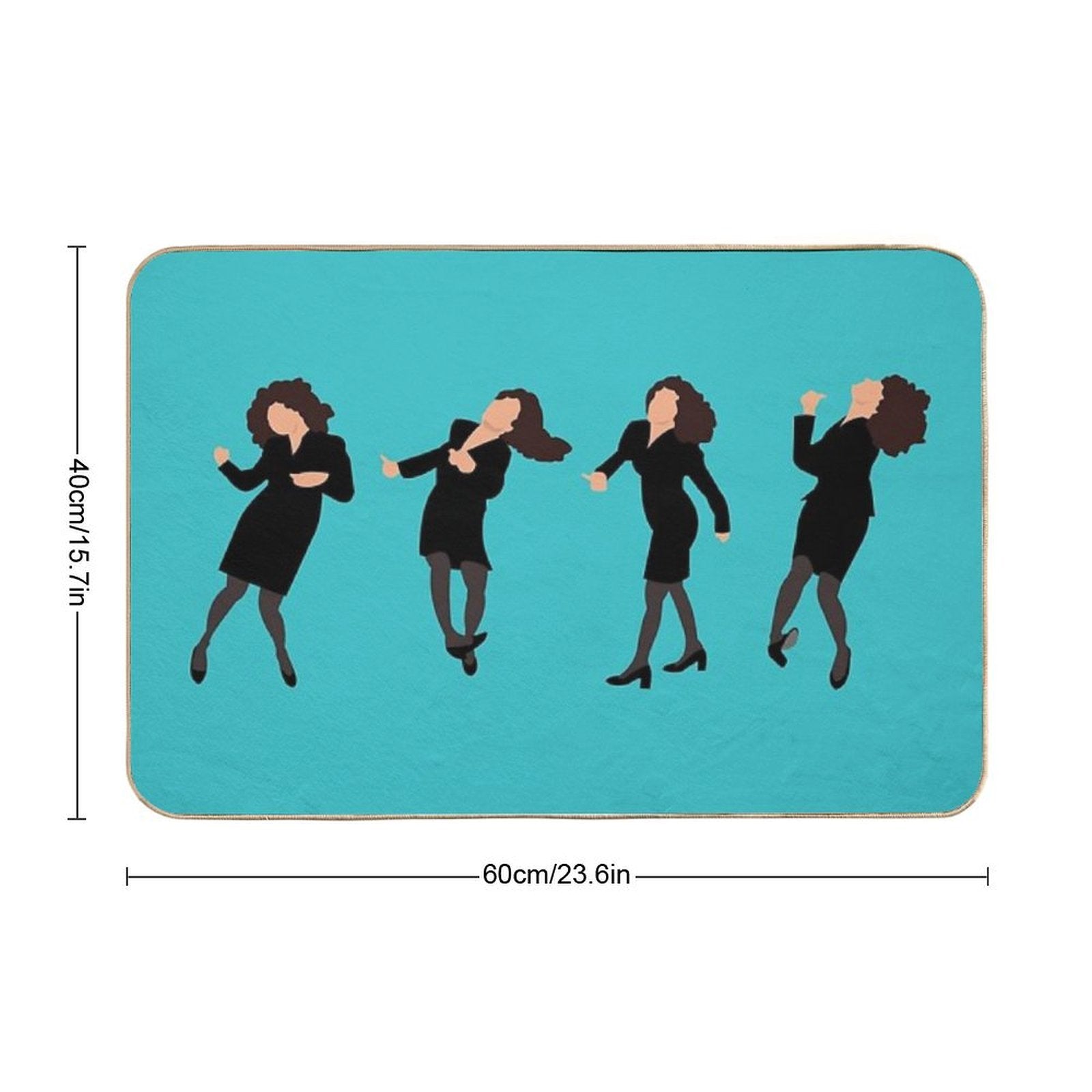 Little Kicks Durable Bath Mat