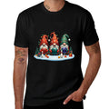 Funny Bowling Gnomies Christmas Gnome Bowler Womens Mens Kid  Breathable T-Shirt