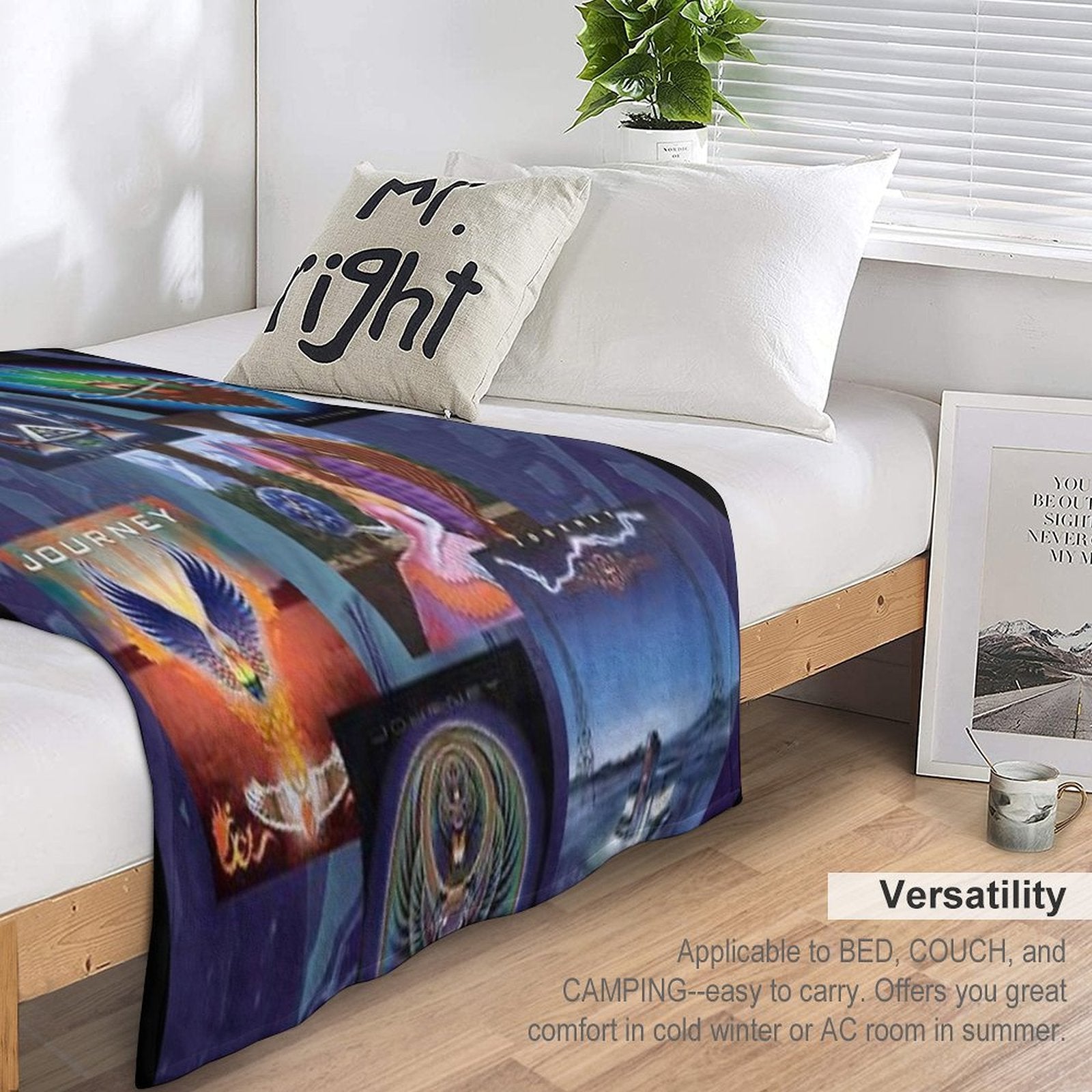 Collage Album Cover Quick-dry Throw Blanket