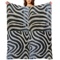 Nature’s Best Zebra Prints Lightweight Throw Blanket