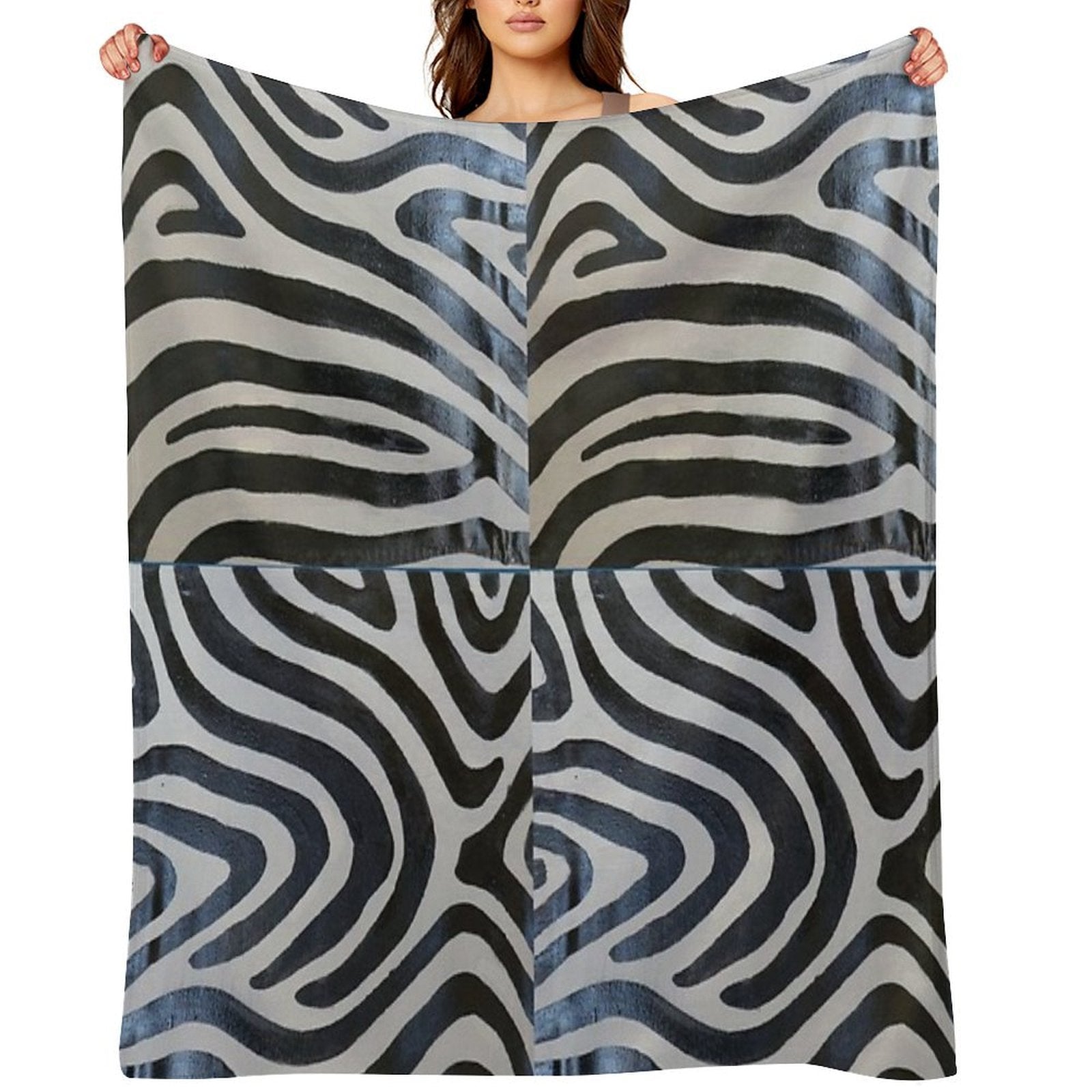Nature’s Best Zebra Prints Lightweight Throw Blanket