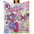 The Amazing Digital Circus Multi-functional Throw Blanket
