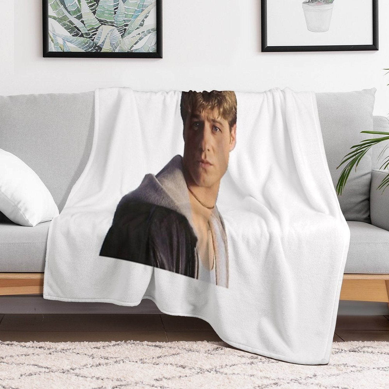 Ryan The Oc Easy Care Throw Blanket