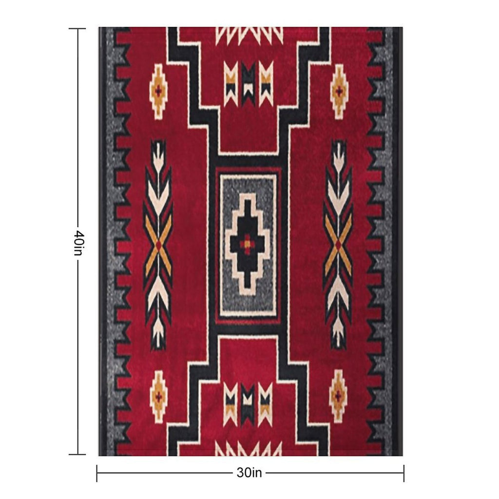 Navajo Blanket,southwestern Art,native American Art,indian Art,arizona,dessert,geometric Pattern,bow And Arrows,cowboys And Indi Premium Throw Blanket