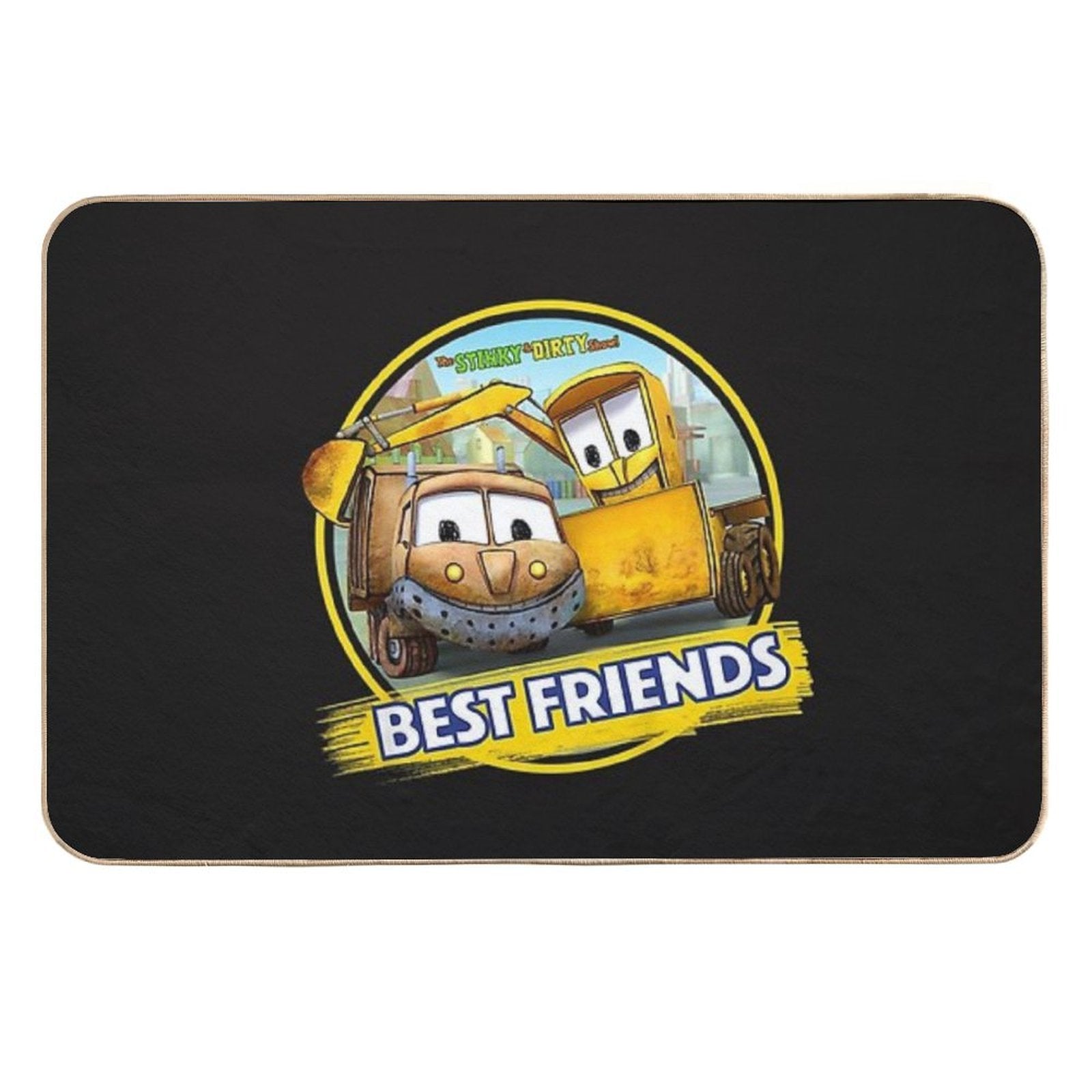 Kids The Stinky And Dirty Show - Best Friends  Non-Slip Bath Mat