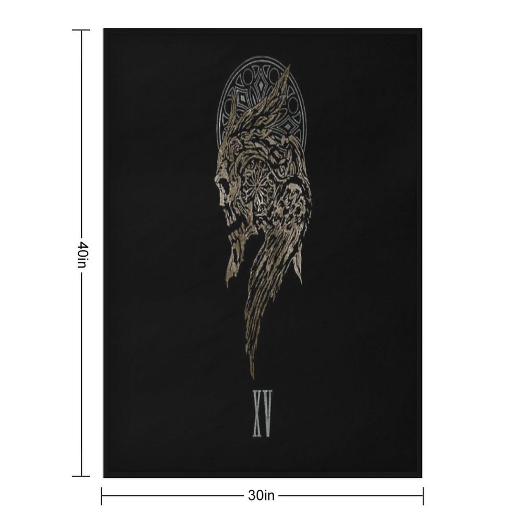 The Lucian Crest Velvety-soft Throw Blanket