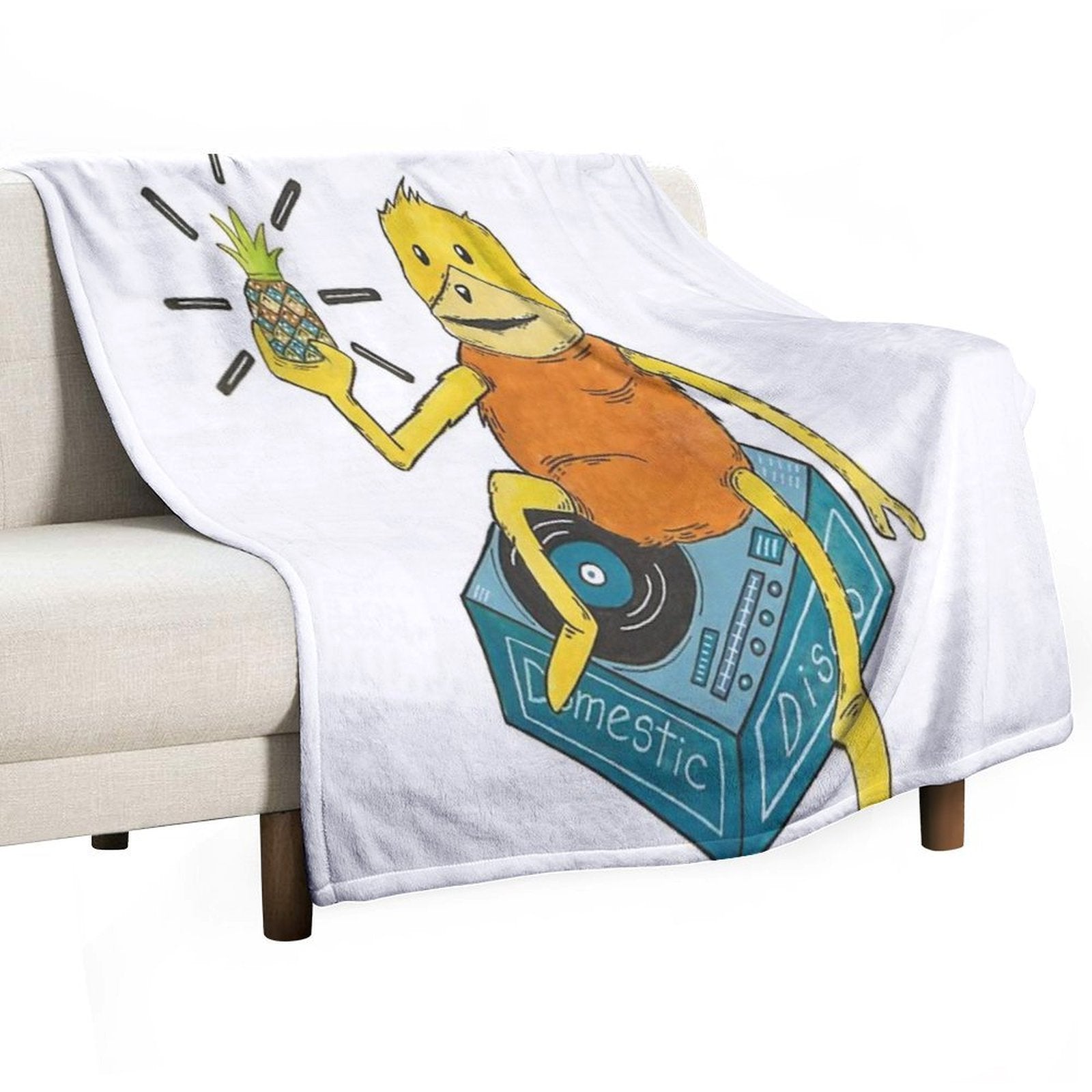 Flat Eric Compact Throw Blanket