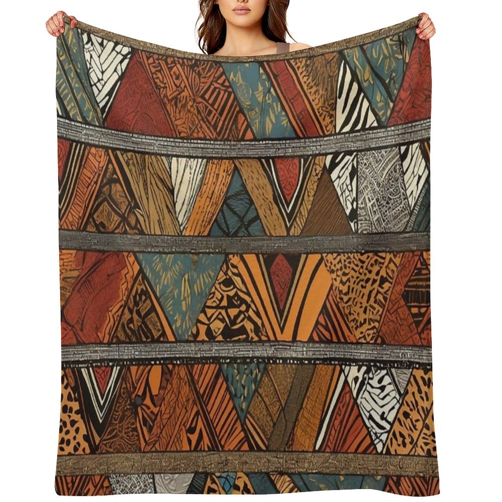 Africa Vibes Comfort Throw Blanket