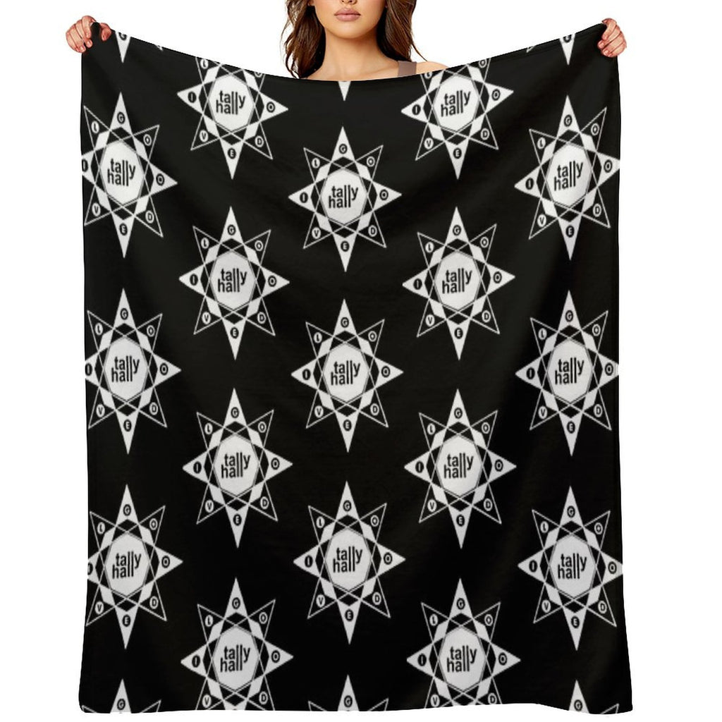 Tally Hall Goodevil White Durable Throw Blanket