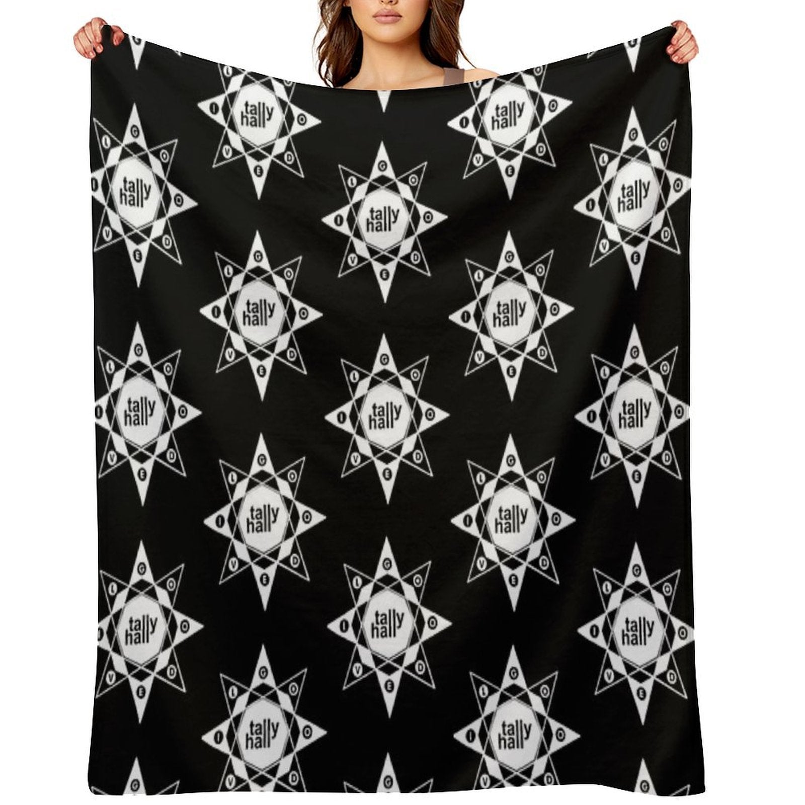 Tally Hall Goodevil White Durable Throw Blanket