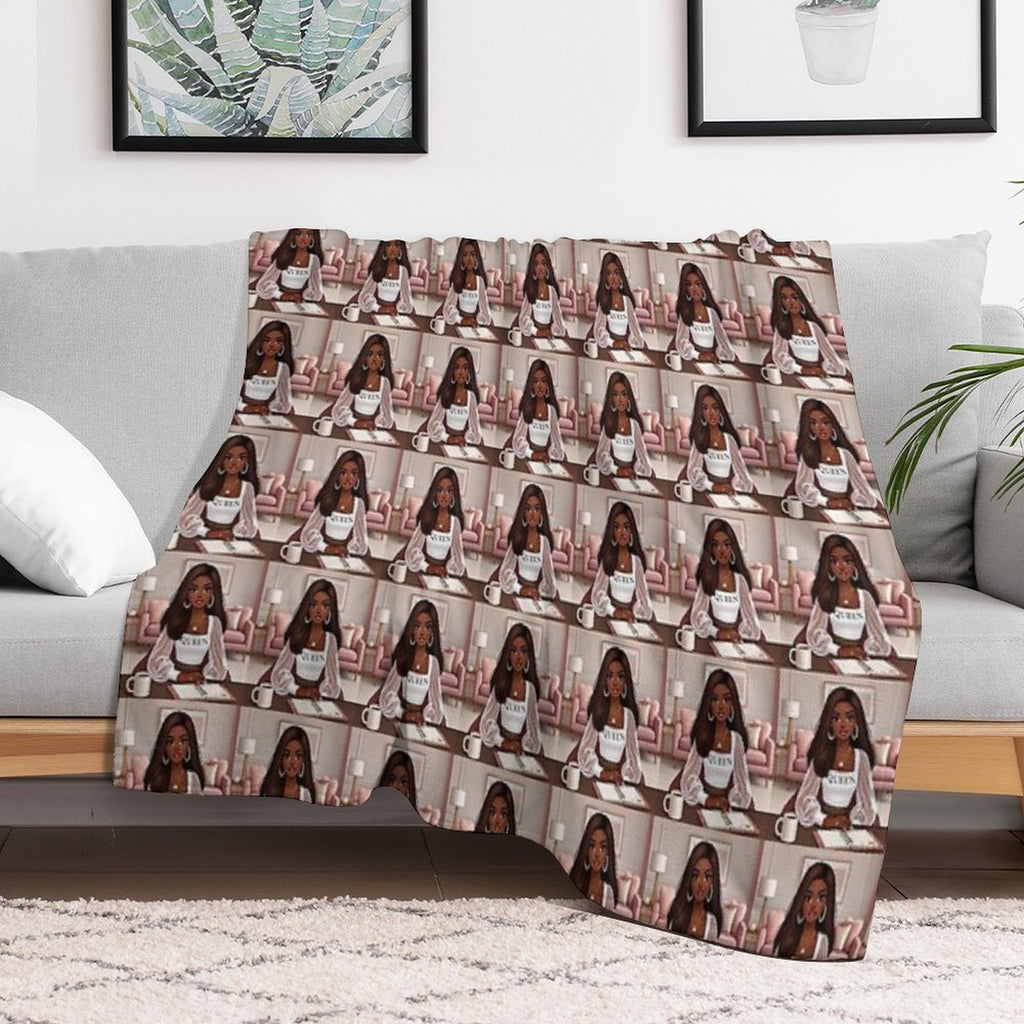 Stunning, Bold And Beautiful Quick-dry Throw Blanket