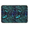 Paragon Shepard Pattern  Effect Mass Gaming Gamer Sci-Fi  Absorbent Bath Mat