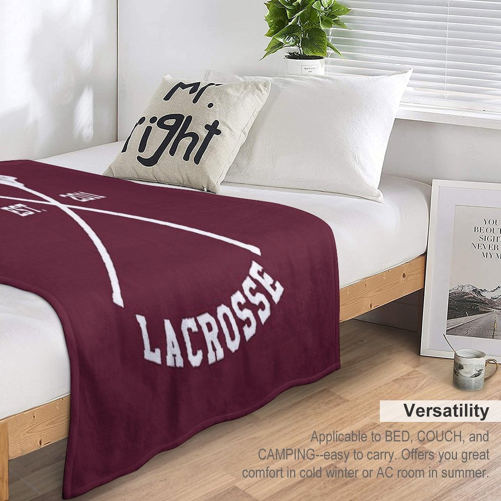 Beacon Hills Lacrosse - Teen Wolf Multi-functional Throw Blanket