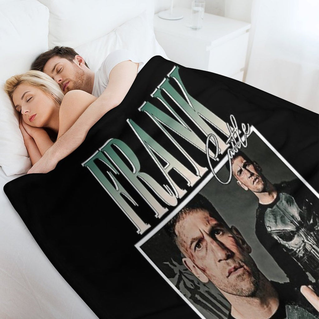 Art Frank Castle Vintage Retro Durable Throw Blanket