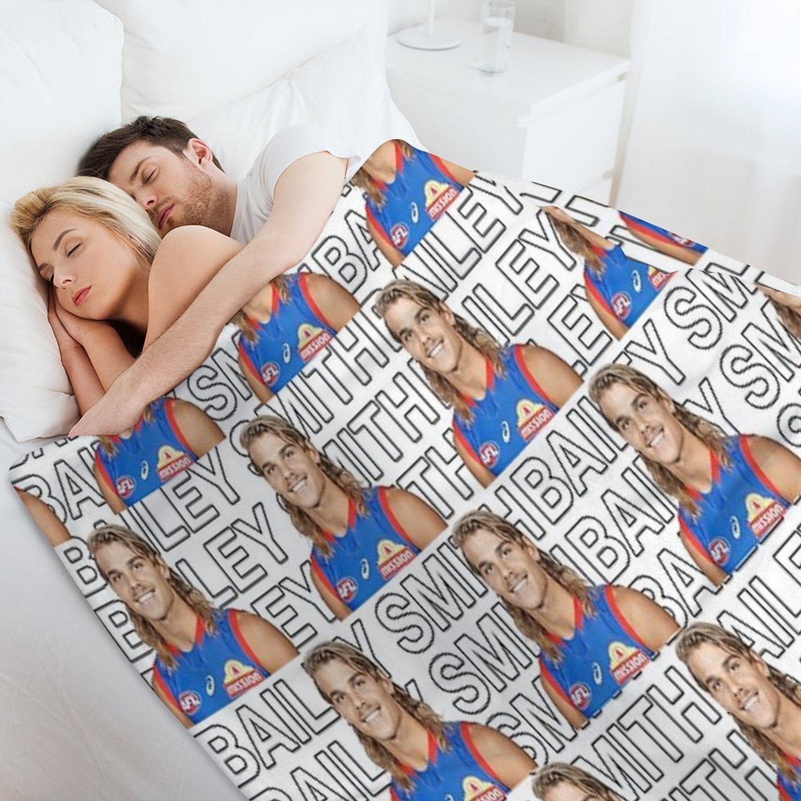Bailey Smith Easy Care Throw Blanket
