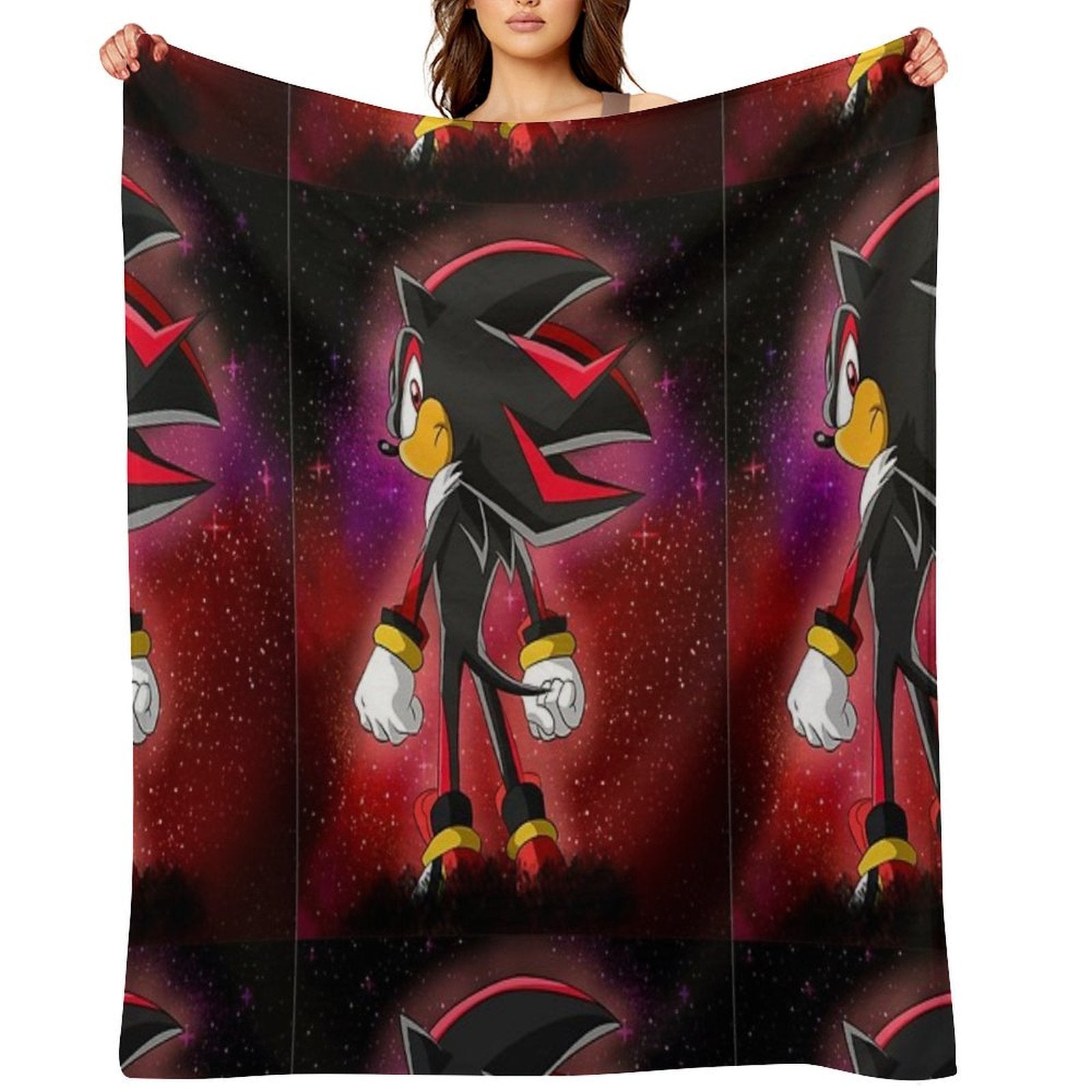 Shadow The Hedgehog 1 Wrinkle-free Throw Blanket