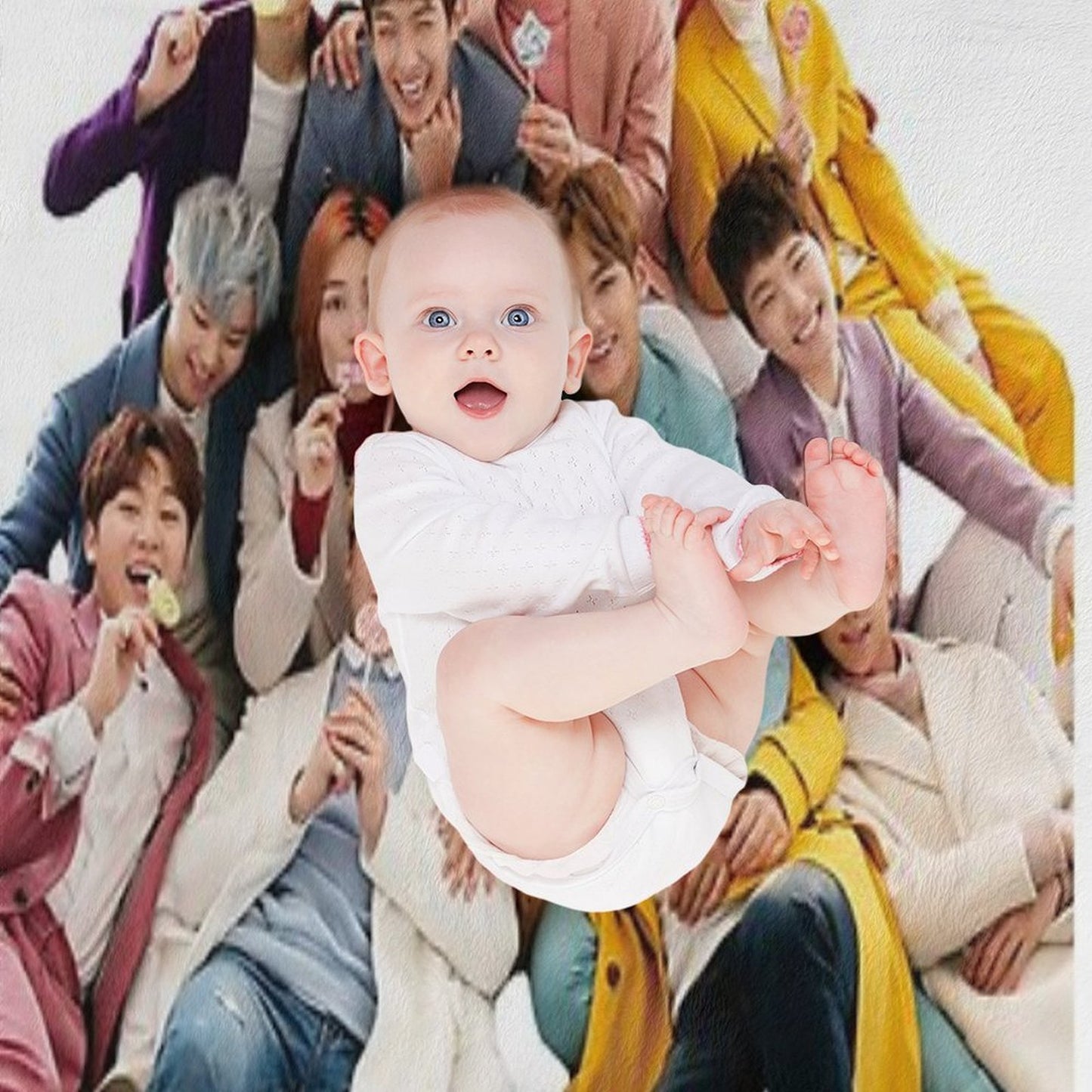 Seventeen Kpop Shrink-resistant Throw Blanket