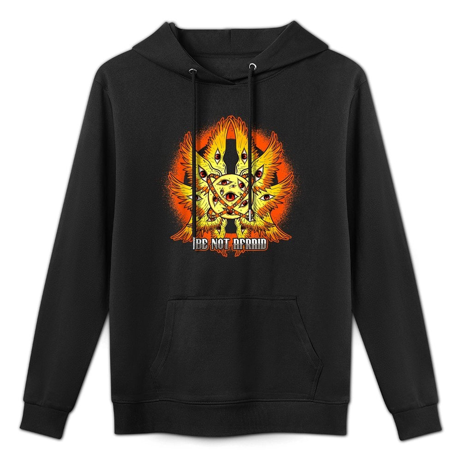 Biblically Accurate Angel Meme Ophanim Be Not Afraid Casual Wear Hoodie