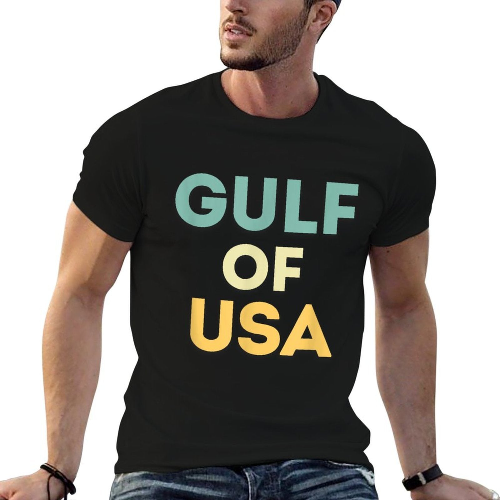 Gulf of United States of America 2025  Tagless Design T-Shirt