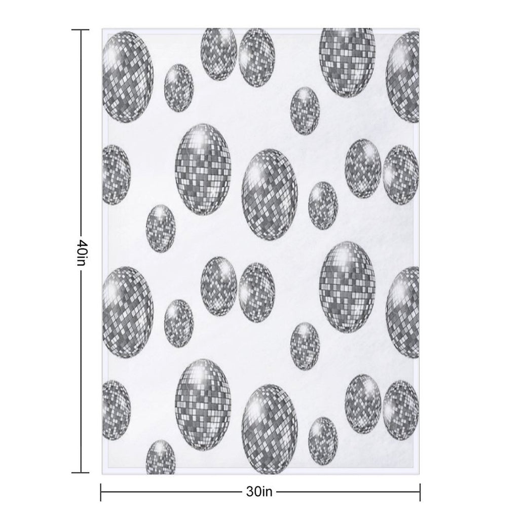 Disco Disco Party Party Disco Ball Velvety-soft Throw Blanket