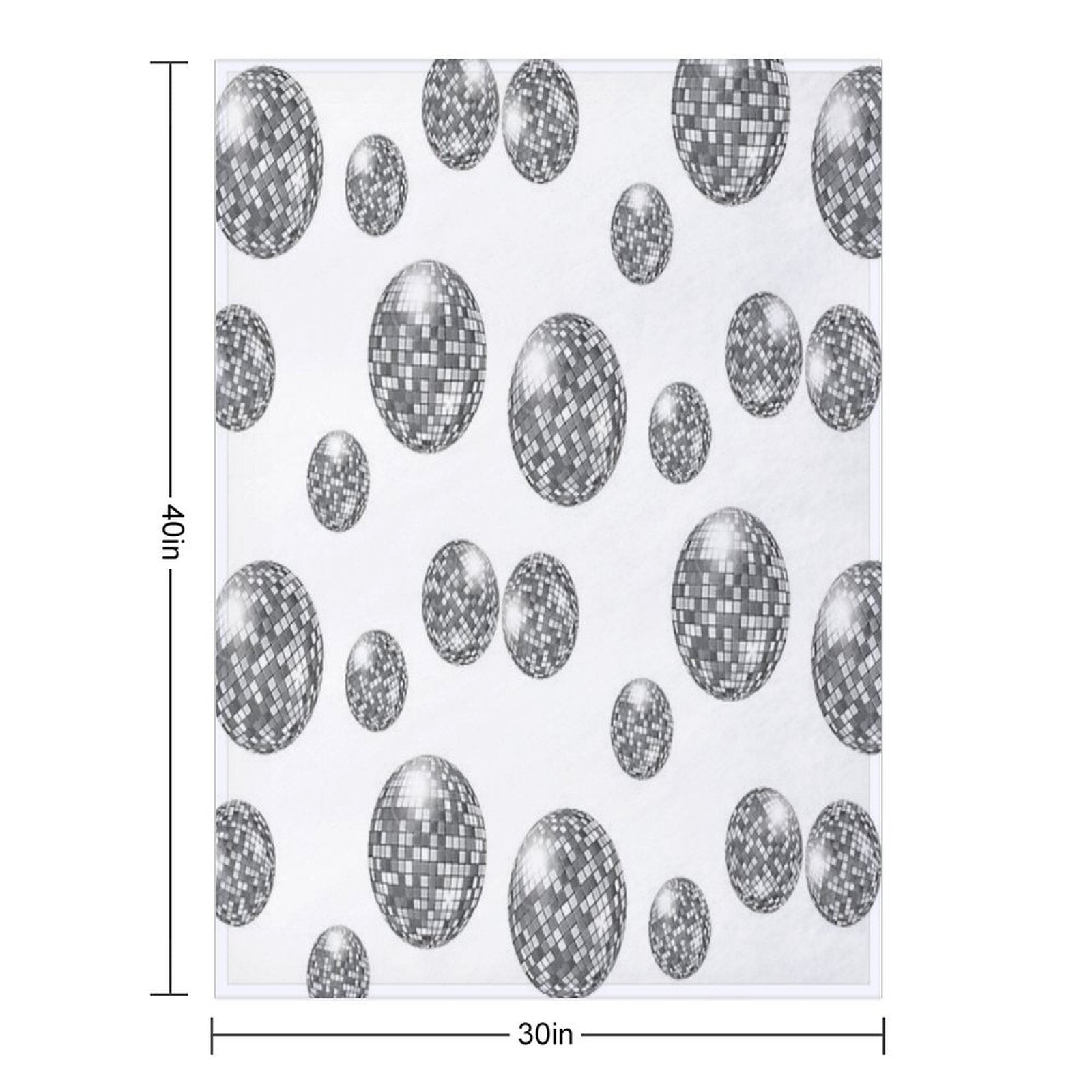 Disco Disco Party Party Disco Ball Velvety-soft Throw Blanket
