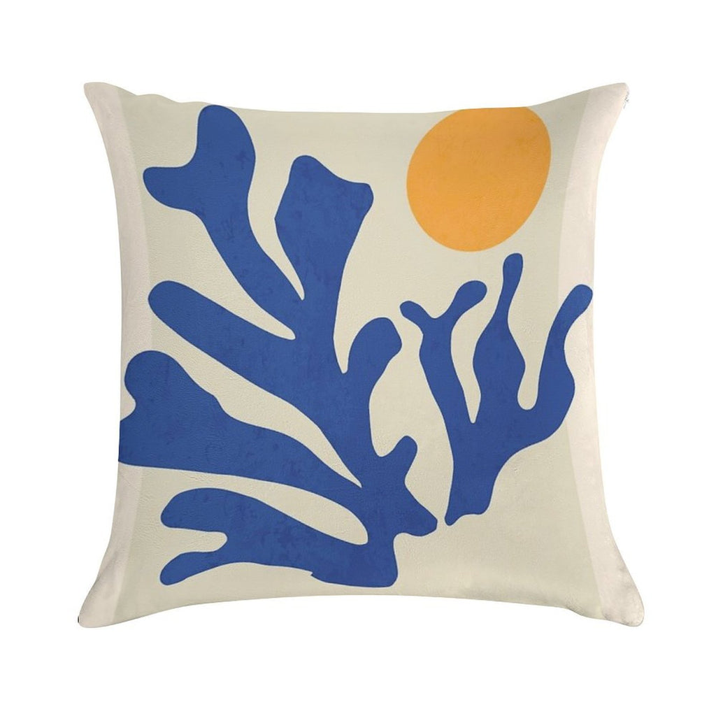 Sunshine Matisse Soft Fade-Resistant Throw Pillow