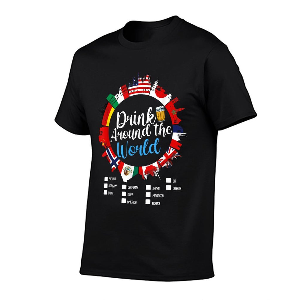 Getrnk Getrnke Bier Wein Mexiko Frankreich Norwe Adult Vacation Drinking Countries International National  Affordable Price T-Shirt