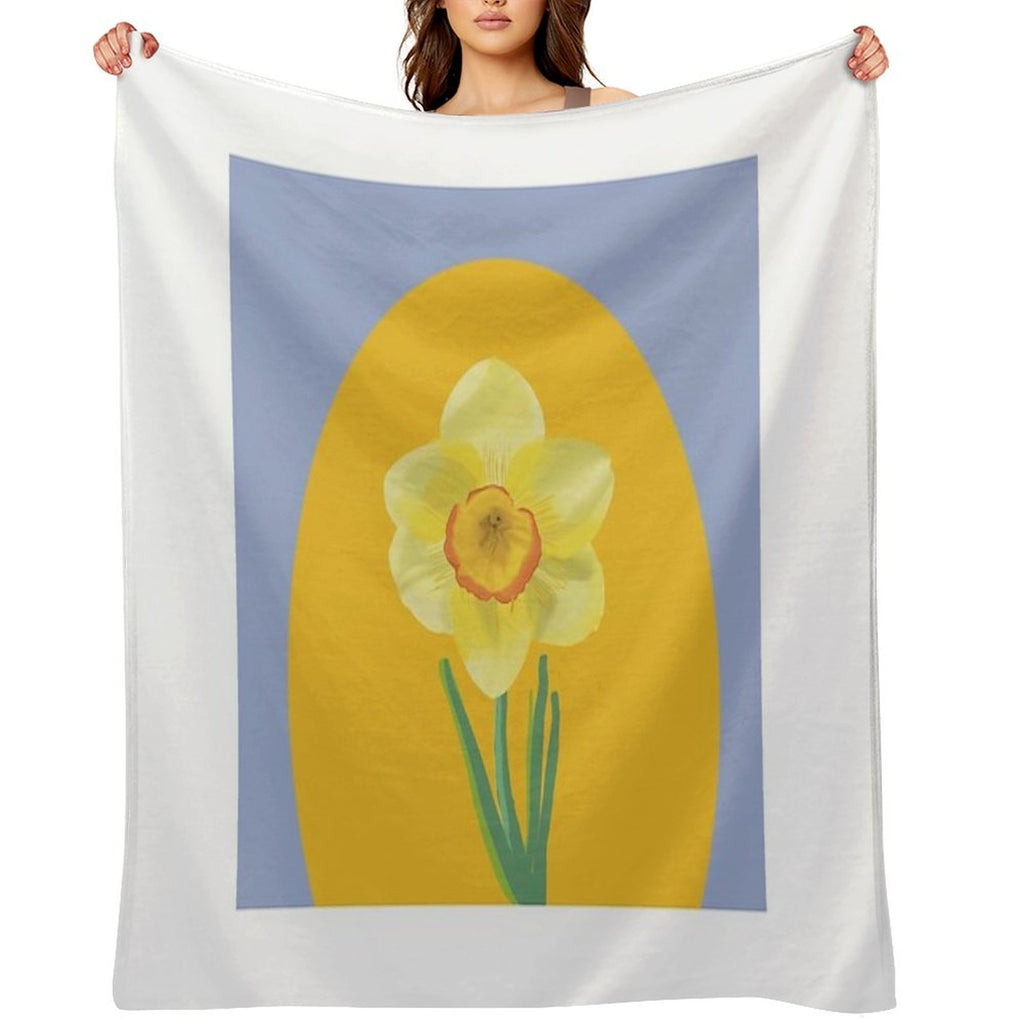 Daffodil Durable Throw Blanket