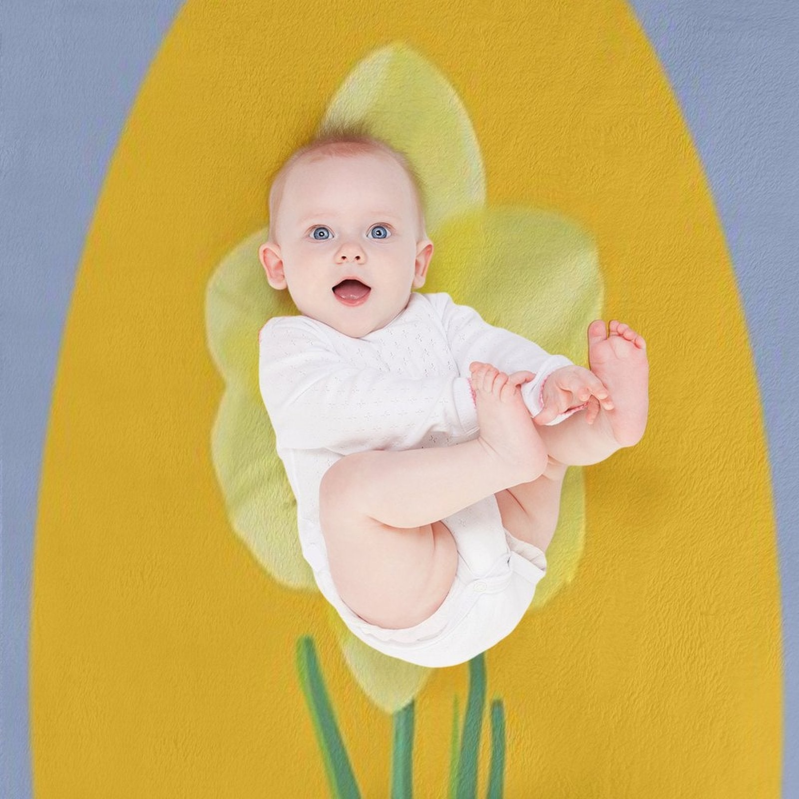 Daffodil Durable Throw Blanket