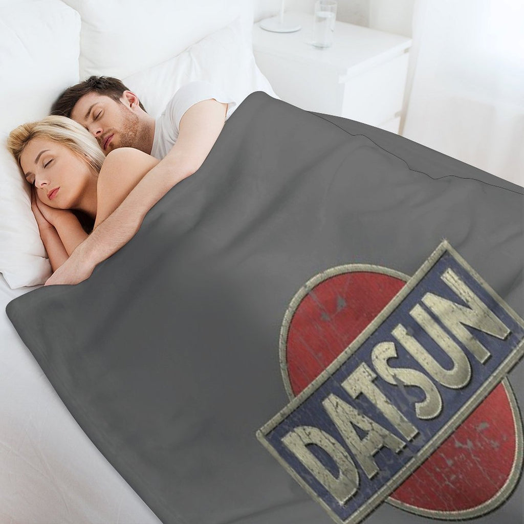 Datsun Rising Sun Shrink-resistant Throw Blanket