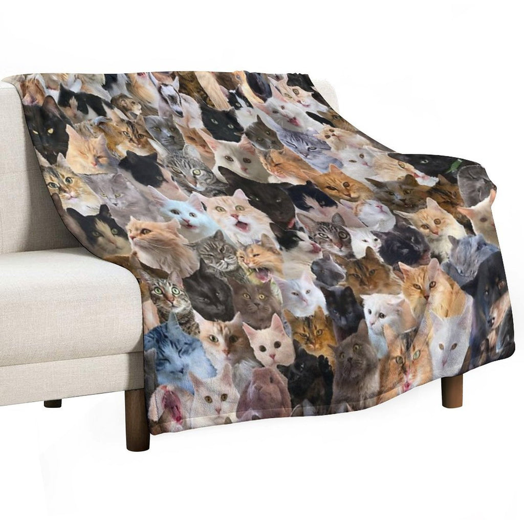 Pet Bonanza Pattern Lightweight Throw Blanket