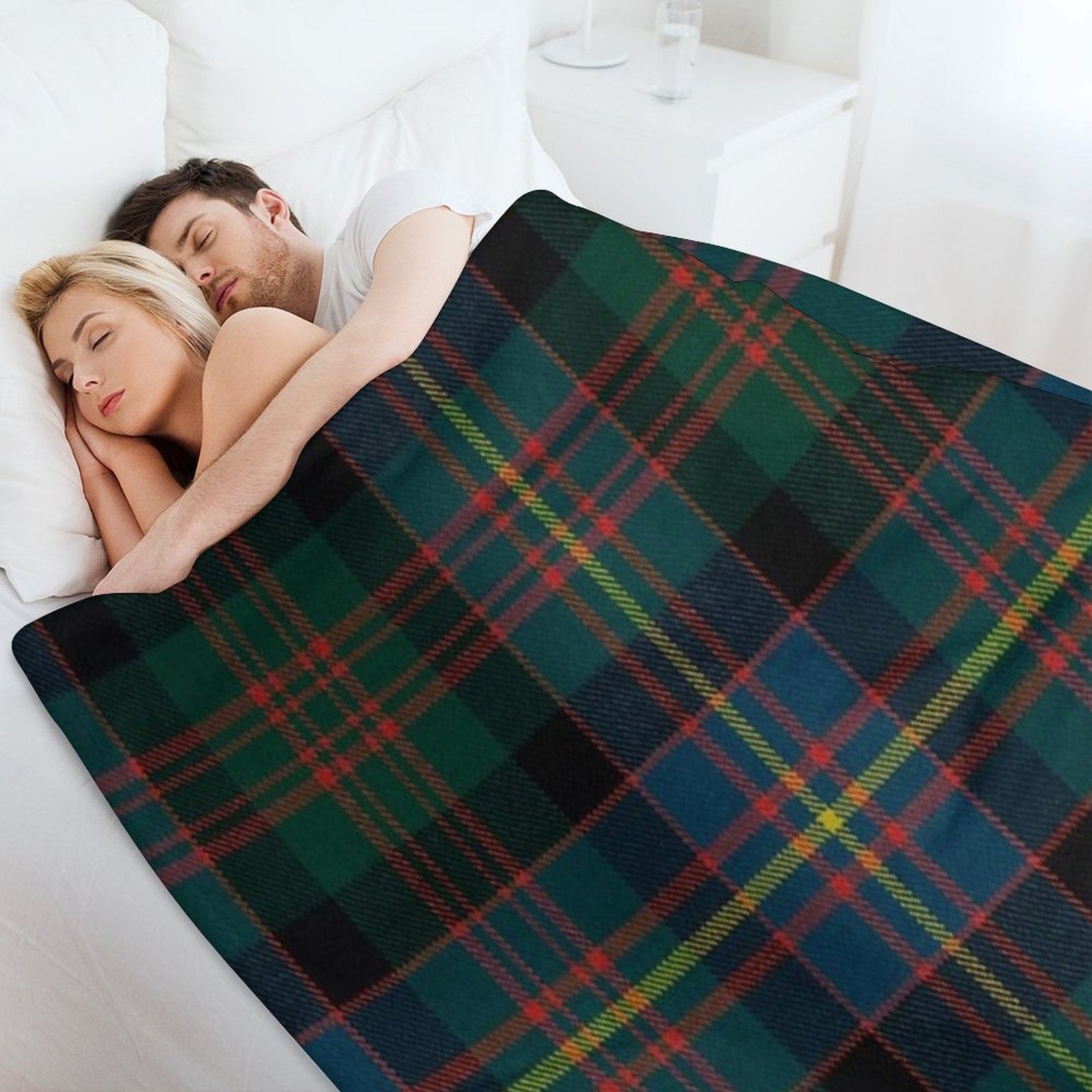 Cameron Of Erracht Scottish Tartan Anti-pilling Throw Blanket
