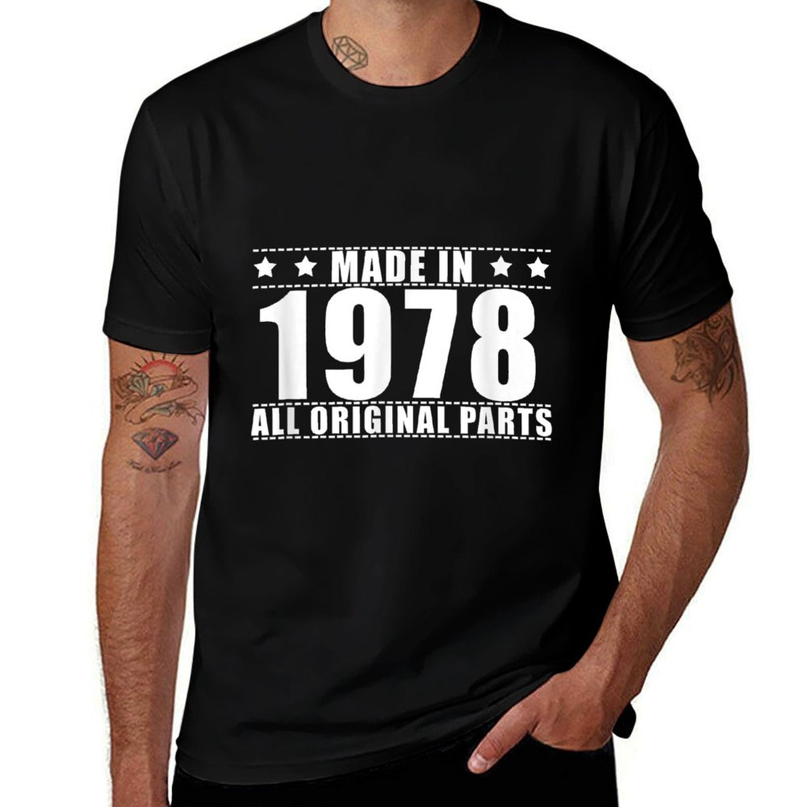 Made in 1978 T for Men Women - 40th Birthday Gifts  Eco-friendly Material T-Shirt